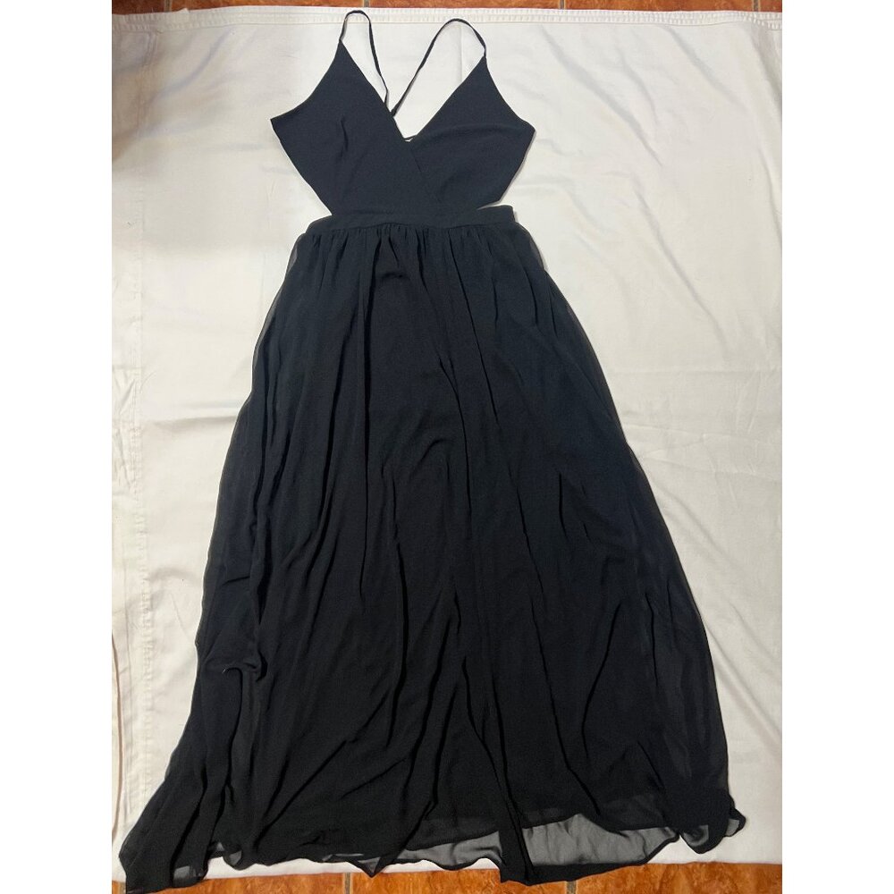 Express black maxi dress